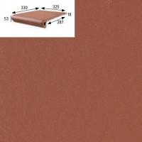GRES ARAGON COTTO ROJO PELDANO PZ250 32,5x33x1,8