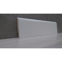 Плинтус С Мдф Lucciano Ral 9010 70X16X2400,Плинтус,Білий,Італія