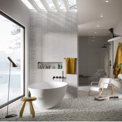 MARAZZI LUME M6RN WHITE LX 6X24X1