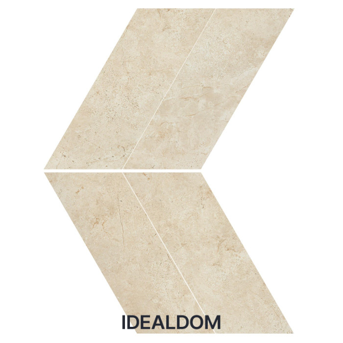 Плитка ATLAS CONCORDE MARVEL STONE CREAM PRESTIGE CHEVRON LAPPATO AS1R 22,5X22,9