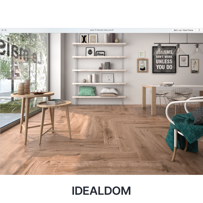 Плитка GEOTILES BRICOLA MIEL RET NAT 20x120