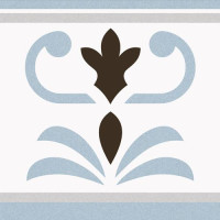 VIVES CERAMICA 1900 VALVANERA-2 CELESTE 20X20X0,8