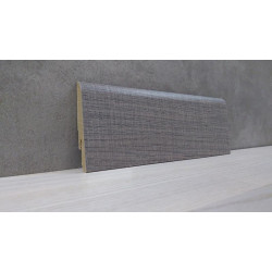 Плинтус Из Мдф Lucciano С Цифровой Печатью И Порами Дерева 70X16 (168),Плинтус,Сірий,Італія