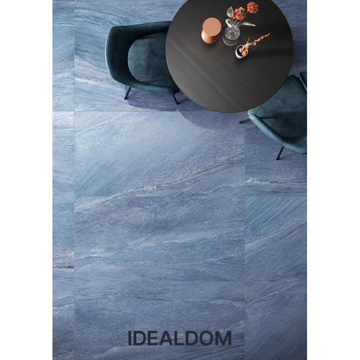 Плитка FIORANESE MARMOREA INTENSA AZUL BAHIA M5756R 74X74