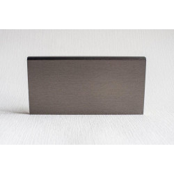 Плинтус Lucciano Из Мдф Lucciano, 96X16X2400 Форма M2 Титан,Плинтус,Італія