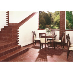 PARADYZ KLINKIER NATURAL ROSA DURO PLYTKA BAZOWA STRUKTURALNA 30x30