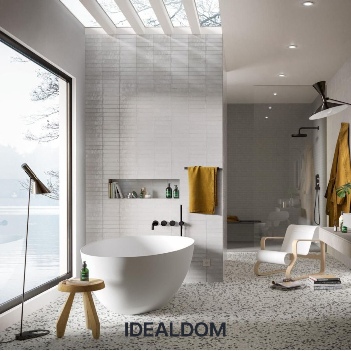 Плитка MARAZZI LUME M6RN WHITE LX 6X24X1