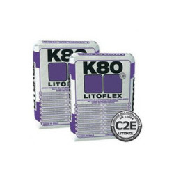Litokol K80 Litoflex Клей для плитки Белый K80B0025 20 Кг,Клей,Білий,Італія