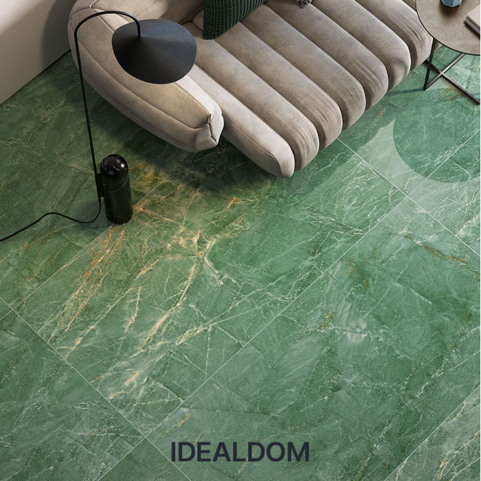 Плитка FIORANESE MARMOREA INTENSA EMERALD DREAM LR M5758LR 74X74X1