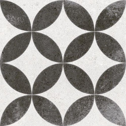 VIVES NASSAU KERALA NEGRO 20X20X0,8