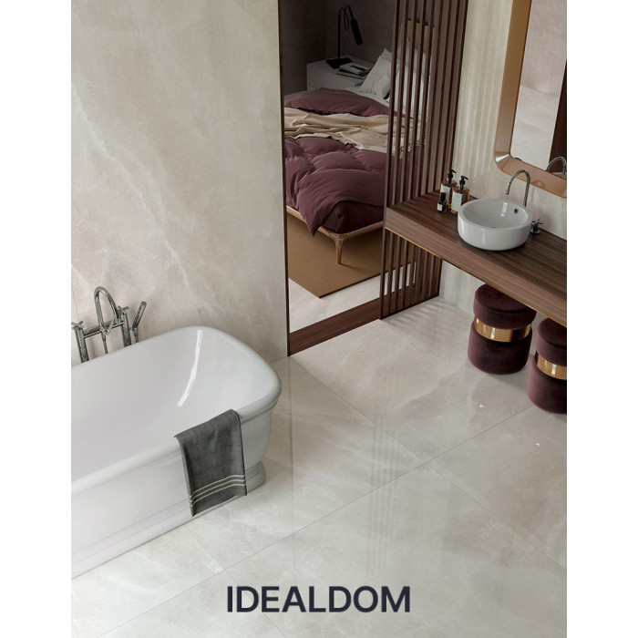 Плитка MIRAGE CP 05 WHITE CRYSTAL LUC SQ 120X120X0,9