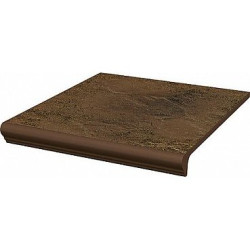 PARADYZ KLINKIER SEMIR BEIGE STOPNICA PROSTA Z KAPINOSEM 30x33