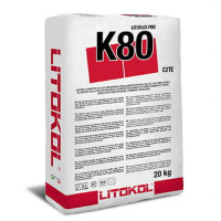 Клей для плитки Litokol Litoflex Pro K80 20 Кг C2Te Белый (K80Prob0020),Клей,Білий