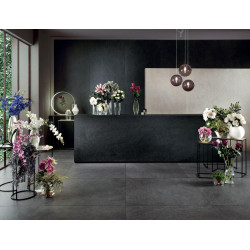 LEA CERAMICHE SLIMTECH WATERFALL GRAY FLOW LSCWF10 100X100
