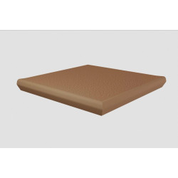 PARADYZ SUNDOWN СТУПЕНЬ С КАПИНОСОМ УГЛОВАЯ SAND 33X33X1,1