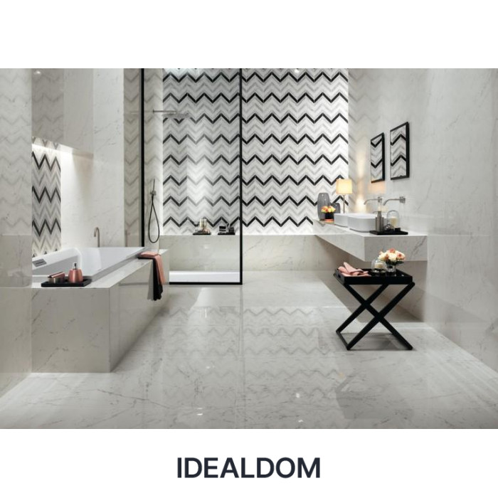 Плитка ATLAS CONCORDE MARVEL STONE CHEVRON COLD WALL 30,5X25