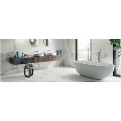 FMG MARMI 200X100 SQ. WHITE CALACATTA LUCIDATO 100X100