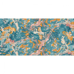CEDIT ARALDICA BASE AZZURRO GLOSSY 6MM RETT 763507 120x240