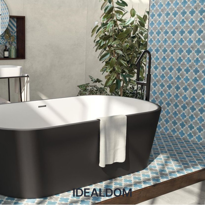 Плитка ГЛАЗУРОВАННЫЙ ATLAS CONCORDE VENTI BOOST BLUE CARPET 3 MATT A3OT 20X20X0,9