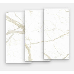 FMG MARMI 200X100 SQ. WHITE CALACATTA PRELUCIDATO P100332 100X100