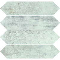 LA FENICE OXYDUM DECORO WHITE (TOZZ. LOSANGA 7.5x30) 7.5x30