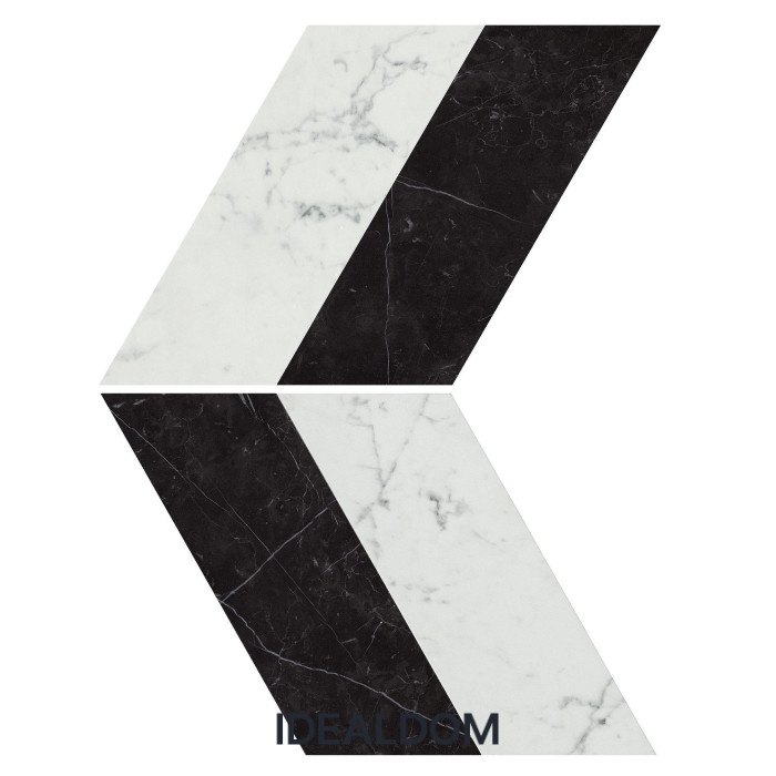Плитка ATLAS CONCORDE MARVEL STONE CHEVRON COLD LAPPATO 22,5X22,9