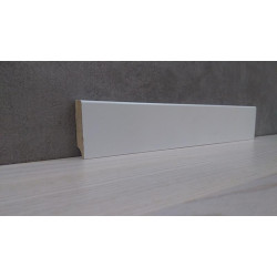 Плинтус Lucciano Из Мдф Бумага Флекс 45X13X2400 Ral 9003,Плинтус,Італія