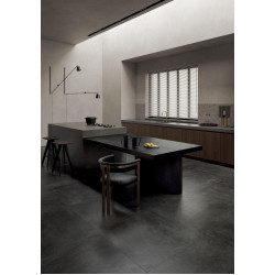 LEA CERAMICHE CONCRETO AND ZOOM CONCRETO DARK GRIP 60X60