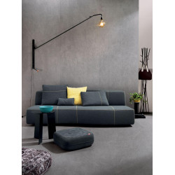 LEA CERAMICHE SLIMTECH WATERFALL SILVER FLOW LSCWF30 100X100