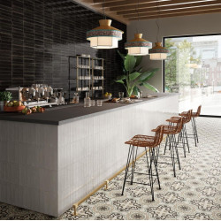 MARAZZI LUME M6RP BLACK 6X24X1