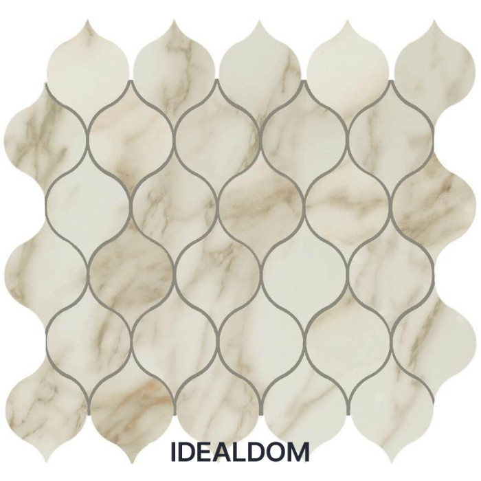 Плитка ATLAS CONCORDE MARVEL ROYAL CALACATTA DROP 9EDC 27,2X29,7