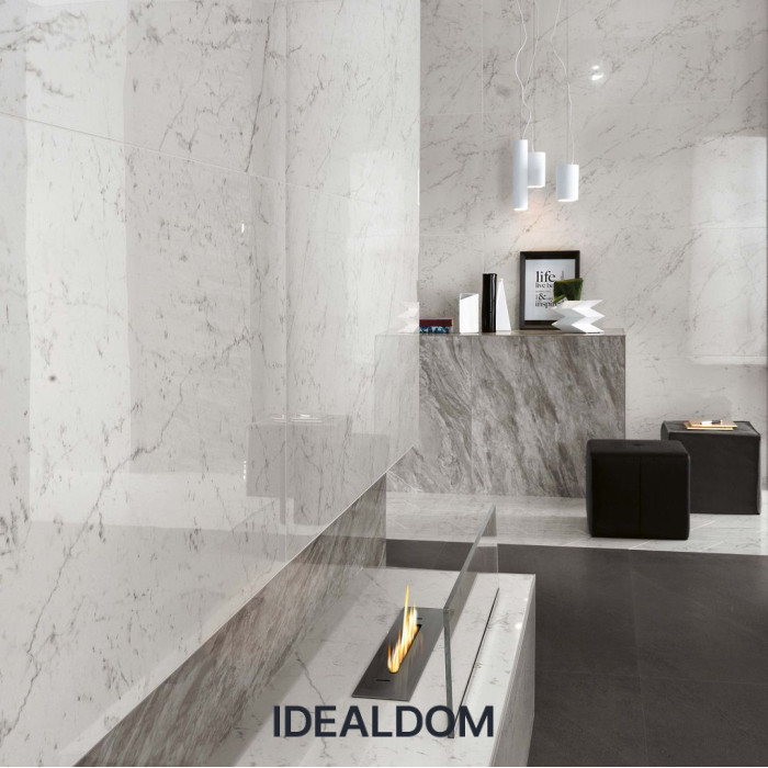 Плитка ATLAS CONCORDE MARVEL STONE CARRARA PURE MATT AZR3 45X90X0,9